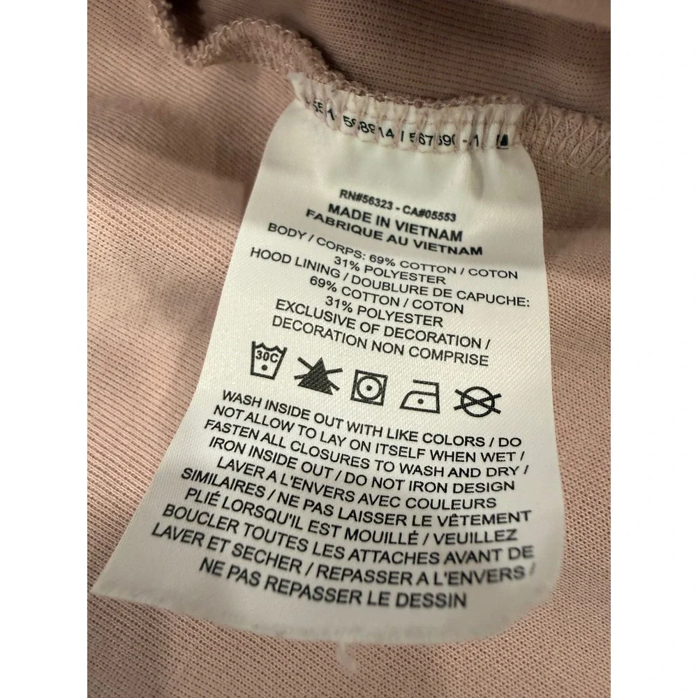 Nike Sportswear Tech Full‎ Zip Hoodie Pink Black DD5624-601 Women's Medium